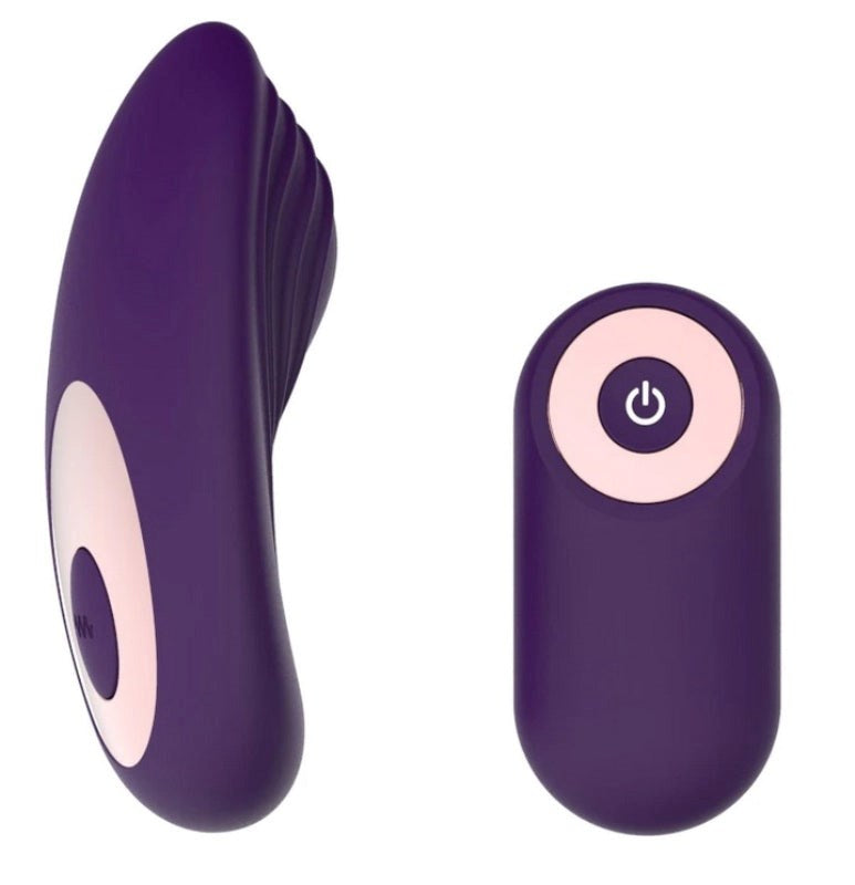 Velvetine Nora Multifunctional Pleasure Gem Rechargeable Panty Vibrator - - Strap On Sextoys