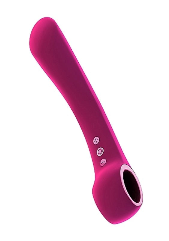 Shots Toys Vive Ombra Pink Flexible Joint G Spot Vibrator - - G-Spot Vibrators