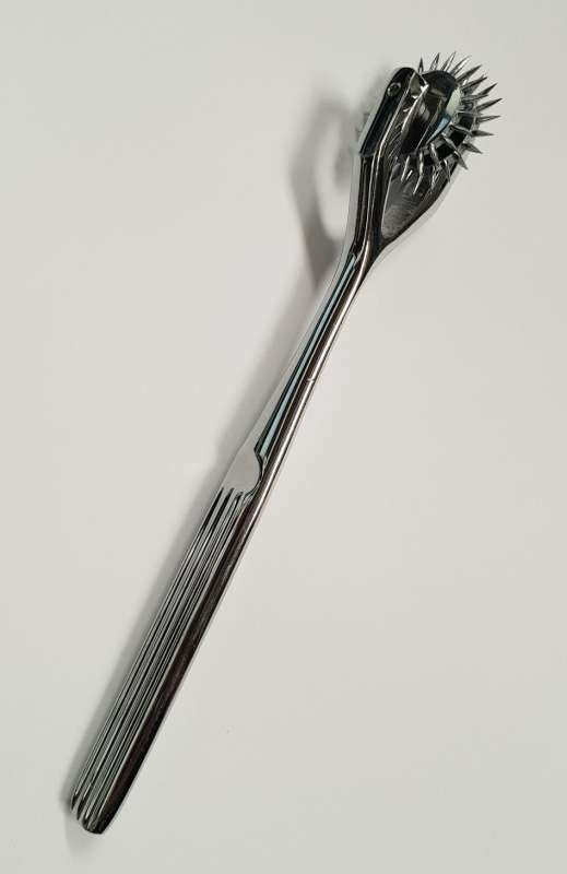 Hells Couture Wartenberg PinWheel 2 Wheel Stainless Steel Sensation Tool - - Dental and Clinical