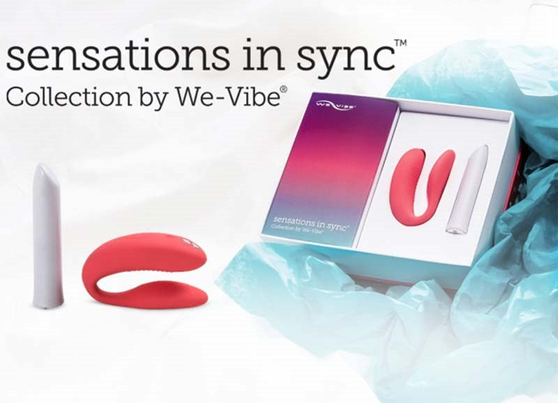 We Vibe Sensations In Sync Couples Vibrator - - Clit Ticklers and Pulsators