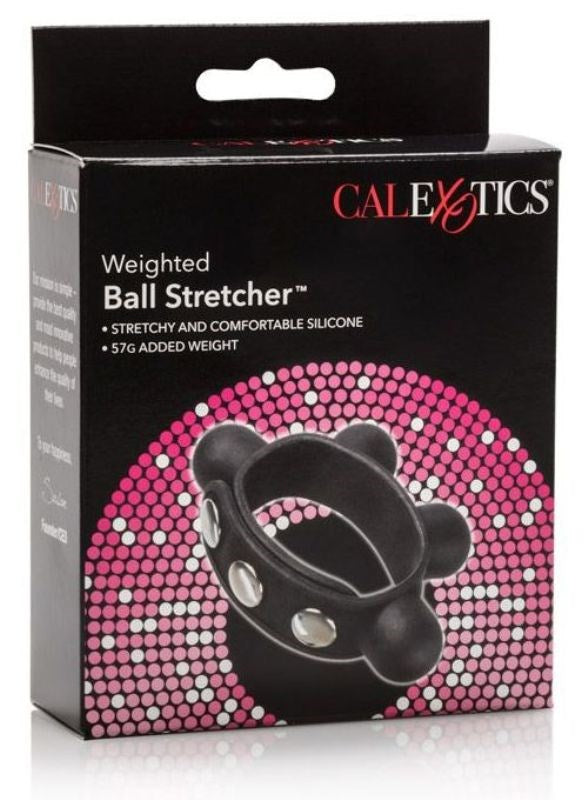 Weighted Ball Stretcher Body Safe CRings - - Ball And Cock Toys