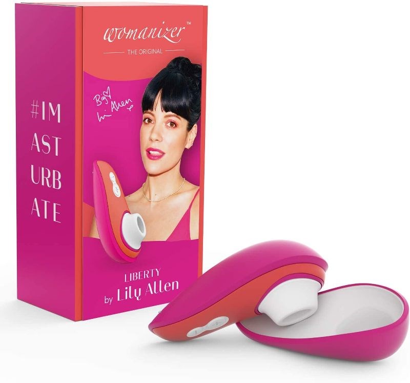 Womanizer Liberty by Lily Allen Clitoral Vibrator Air Pressure Stimulation - - Clit Ticklers and Pulsators