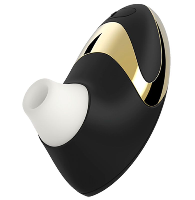 Womanizer Pro 18K Gold Plated Clit Tickler with Pleasure Air Technology - - Clit Ticklers and Pulsators