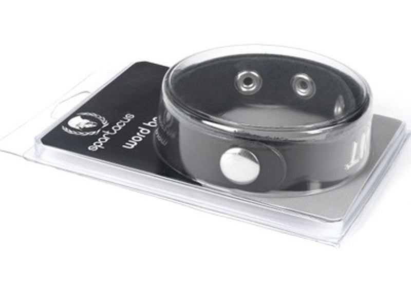 Spartacus Enterprises Wordband Collar DADDYS GIRL Oil Tanned Leather BDSM - - Collars and Leads