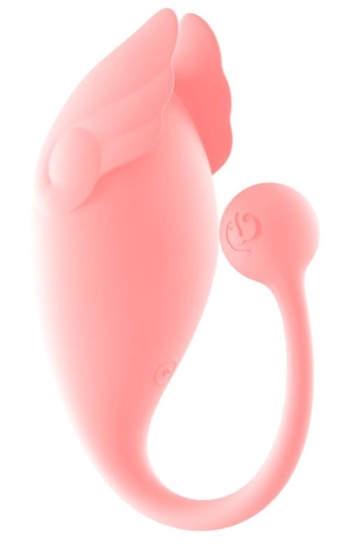 Zalo Amour Remote Control Egg Vibrator with Dual Wing Design - - Love Eggs and Kegel Exercisers