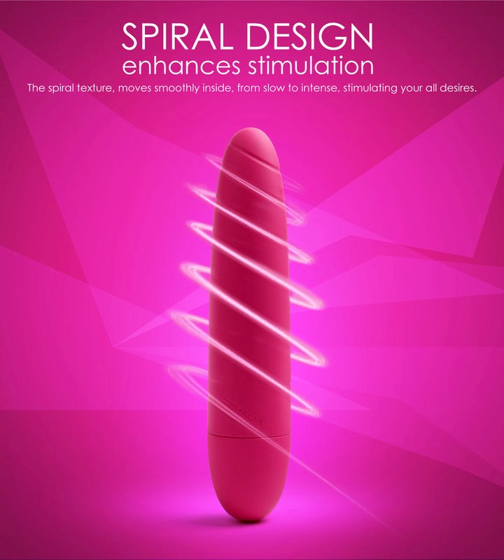 Zemalia Coral Wand 5 Vibrating Modes Eco Friendly Bliss Wand Vibrator - - G-Spot Vibrators
