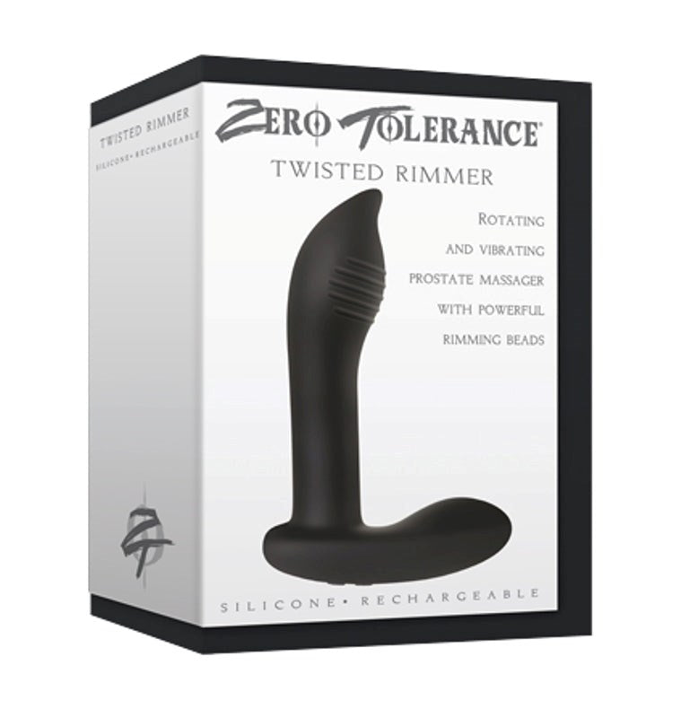 Zero Tolerance Twisted Rimmer Vibrating Prostate Massager - - Prostate Toys