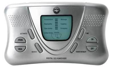 XR Brands Zeus Electrosex Deluxe Digital Power Box Dual Channel Control - - Electro Sex