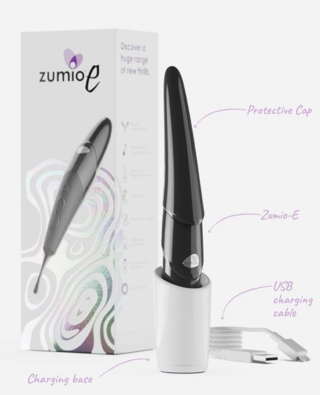 Zumio E Clitoral Vibrator with Revolutionary SpiroTIP Technology - - Clit Ticklers and Pulsators