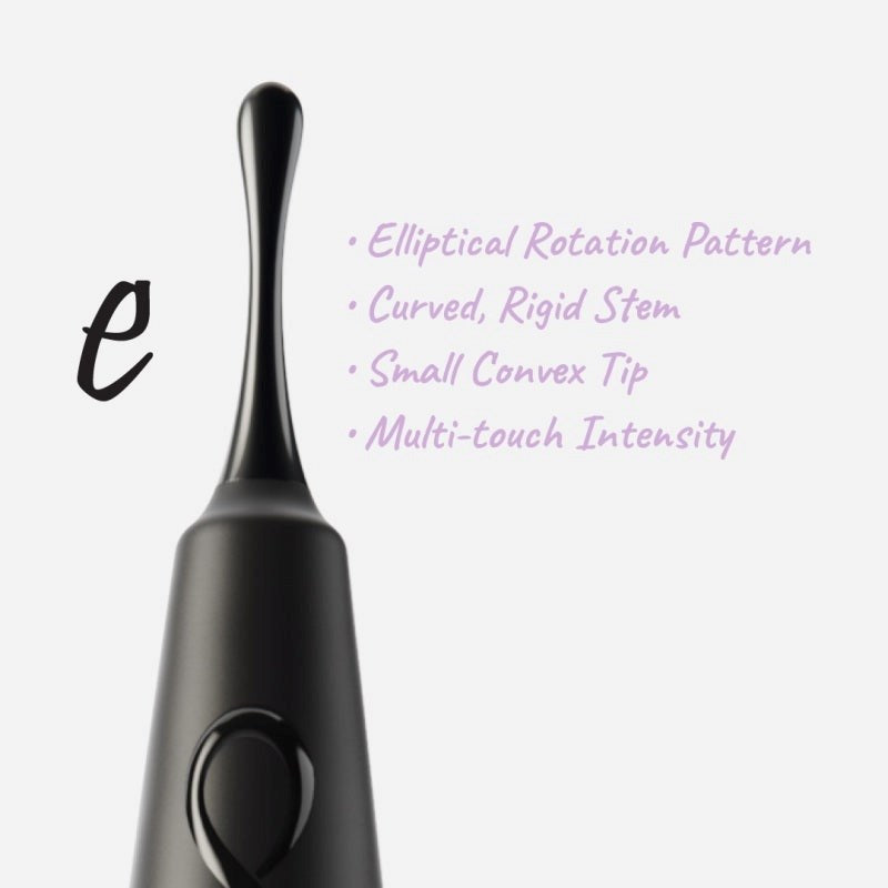 Zumio E Clitoral Vibrator with Revolutionary SpiroTIP Technology - - Clit Ticklers and Pulsators
