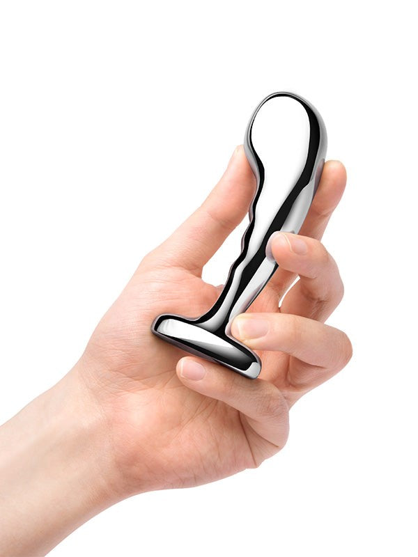 B Vibe Premium Prostate Pleasure Stainless Steel Plug Set Progressive Training - - Prostate Toys