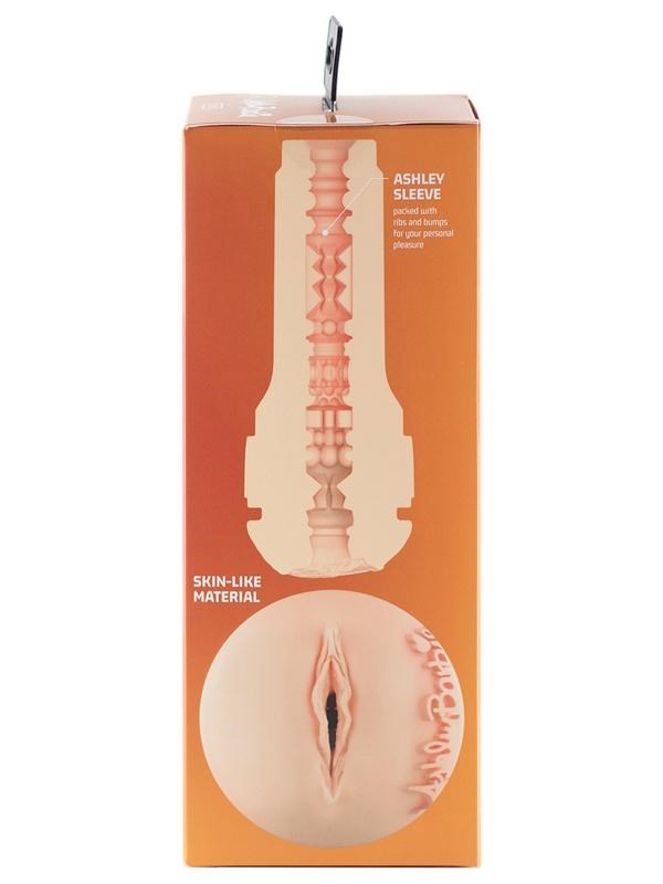 Kiiroo Feel Ashley Barbie Textured Stroker with Lifelike Interior Design - - Masturbators and Strokers