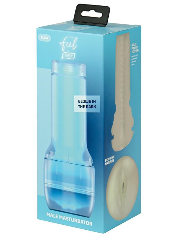 Kiiroo FeelGlow Glow in the Dark Textured Male Masturbator Stroker - - Masturbators and Strokers