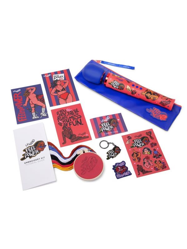 Le Wand Feel My Power 2022 Kelly Malka Edition Body Wand Massager Vibrator - - Body Wands