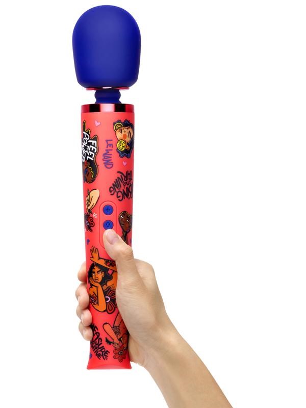 Le Wand Feel My Power 2022 Kelly Malka Edition Body Wand Massager Vibrator - - Body Wands