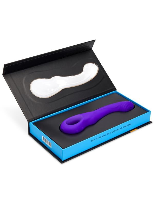 Nu Sensuelle Rhapsody Dual Stimulation Tapping Vibrator with G Spot Targeting - - G-Spot Vibrators