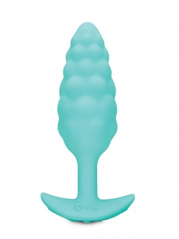 B Vibe Zoe Ligons Pleasure Enhancing Textured Silicone Plug Bumpy Texture - - Butt Plugs