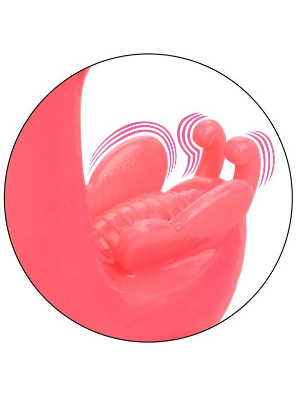 California Exotics Rechargeable Butterfly Kiss G Spot Vibrator with Fluttering - - G-spot Vibrators