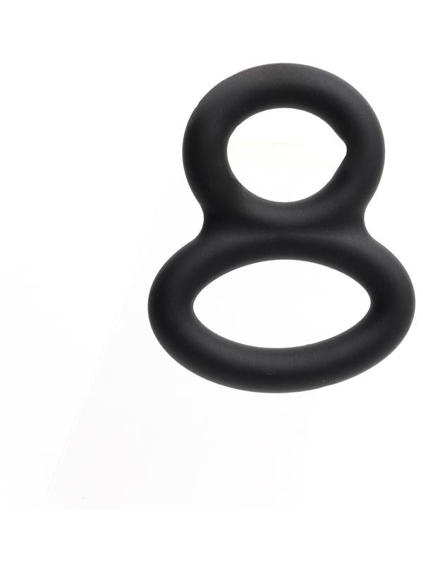 Sport Fucker Premium Silicone Dual Cock Ring for Enhanced Penis Stimulation - - Stretchy Cock Rings