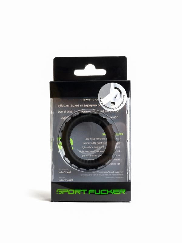 Sport Fucker Trailblazer Stretchy Silicone Cock Ring Enhanced Erections - - Stretchy Cock Rings