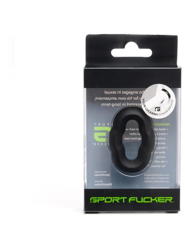 Sport Fucker Vigor Ultra Soft Silicone Intimate Ring for Enhanced Stamina - - Stretchy Cock Rings