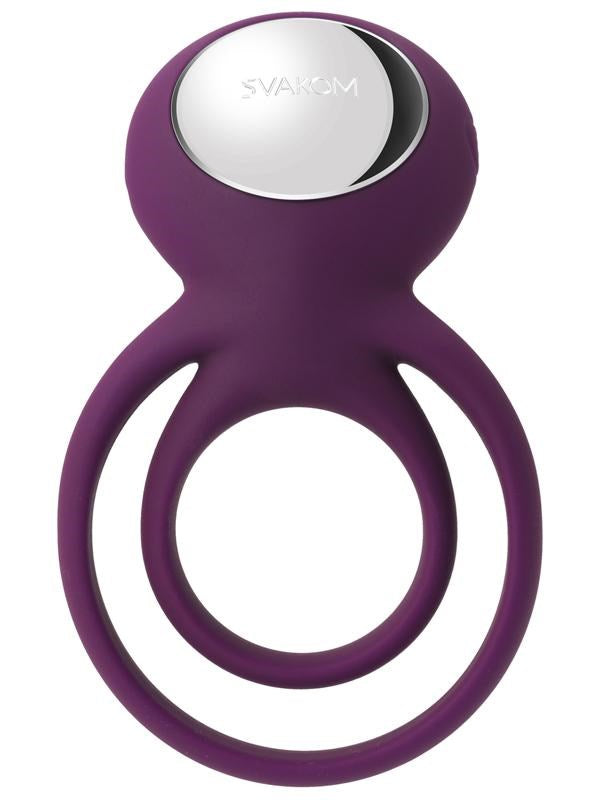 Svakom Tammy Vibrating Double Cock Ring with Dual Ring Enhancement - - Vibrating Cock Rings