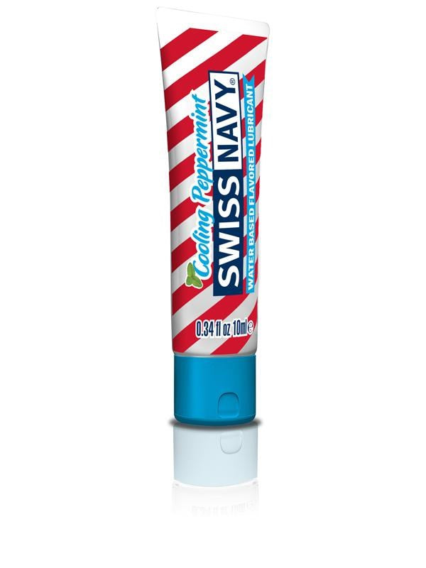 Swiss Navy Cooling Peppermint Intimacy Enhancer Water Based Flavored Lubricant - - Water Based Lubes