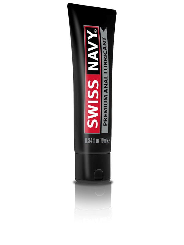 Swiss Navy Silky Smooth Anal Glide Premium Formula - - Silicone Based Lubes