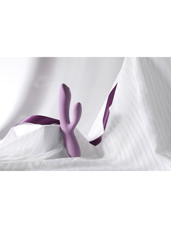 Svakom Trysta Neo G Spot Rabbit Vibrator Romantic Rose Rolling Ball Tech - - Rabbit Vibrators
