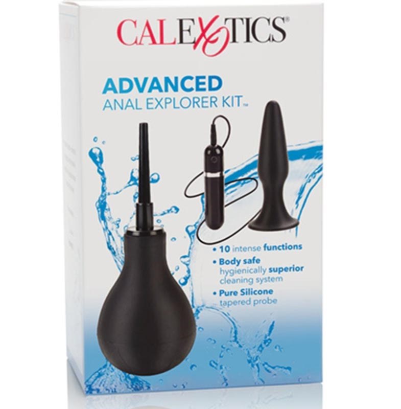 California Exotics 10 Function Advanced Anal Explorer Kit with Anal Douche - - Sex Kits