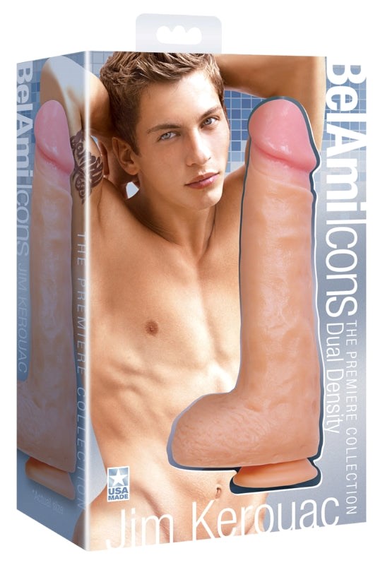 Icon Brands BelAmi Icons Signature Cock Jim Kerouac Realistic Dildo - - Realistic Dildos
