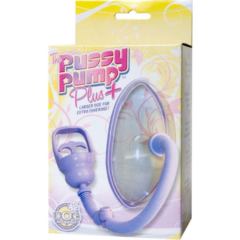 Doc Johnson Larger Base Womens Pussy Pump Plus - - Pussy And Clit Toys