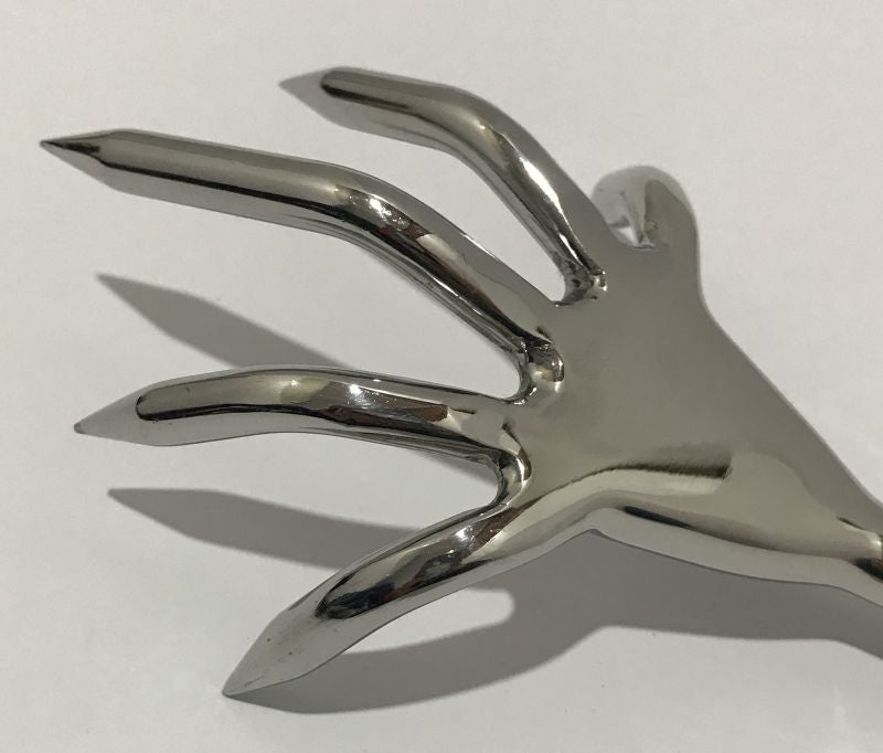 Hells Couture Dragon Claw Steel Scratcher 270mm Stainless Steel BDSM Tool - - Steel Sex Toys