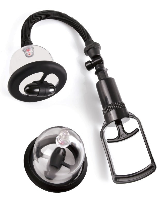 Pipedream Products Fetish Fantasy Deluxe Vibrating Nipple Pleasure Cups - - Breast and Nipple Toys