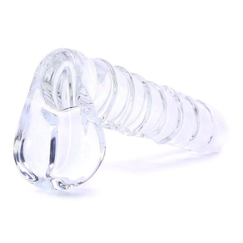 Pipedream Products Fetish Fantasy Extreme 9 Inch Realistic Extreme Glass Dong - - Realistic Dildos