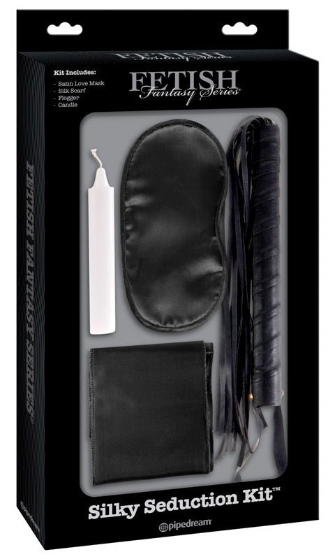Pipedream Products Fetish Fantasy Silky Seduction BDSM Play Sex Kit Sensory - - Sex Kits