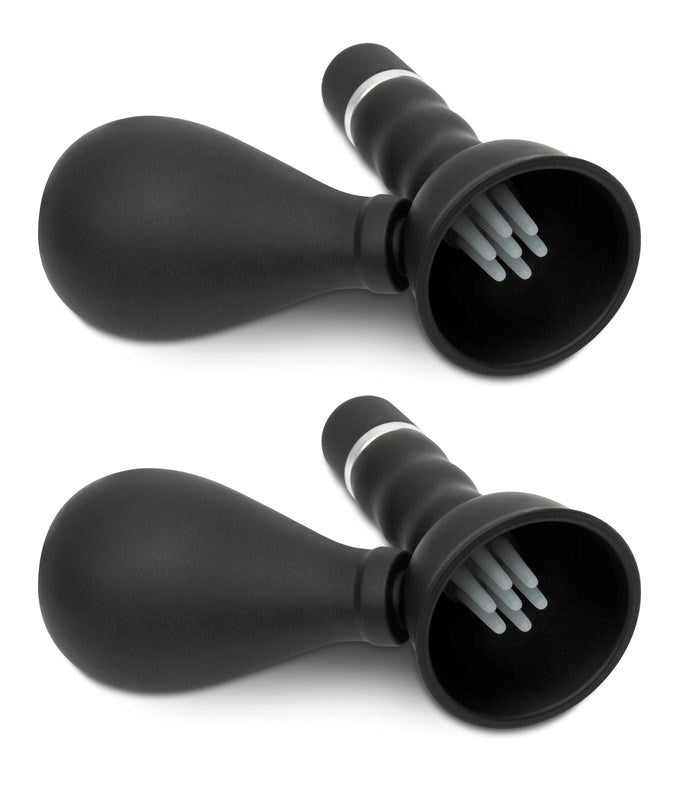 Pipedream Products Fetish Fantasy Cordless Vibrating Nipple Suckers - - Breast and Nipple Toys