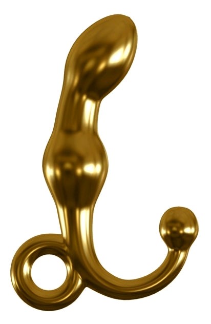 Pipedream Products Icicles Gold Edition G08 Prostate Play Massager - - Glass Sex Toys