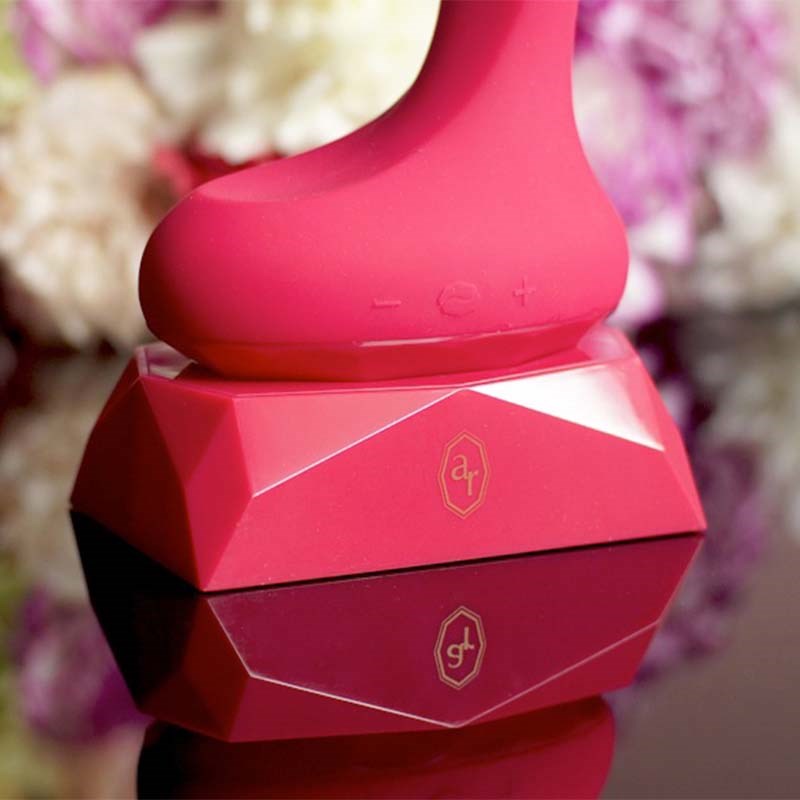 Lamourose Rosa Rouge Dual Motor Heating Vibrator with Temperature Control - - Luxury Sex Toys