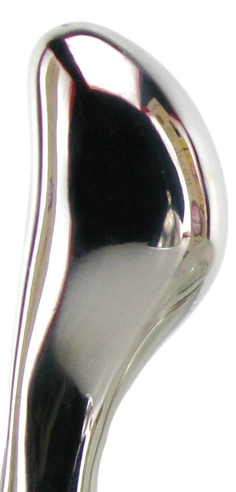 Pipedream Metal Worx Stainless Steel Perfect Butt Plug Heavy Weight Design - - Steel Sex Toys