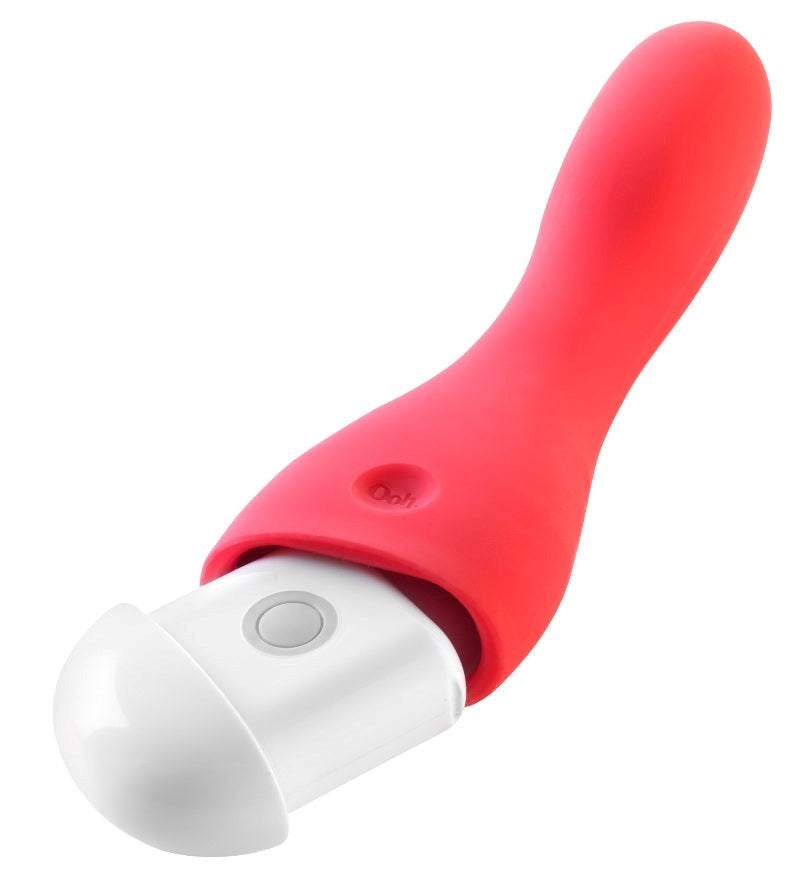 Je Joue Ooh Classic Coral Modular Vibrator with Customizable Attachments - - Luxury Sex Toys