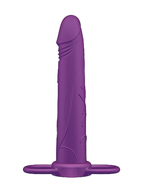 Shots Toys Ouch! Realistic Treasure Dong Strapless Double Penetration - - Realistic Dildos