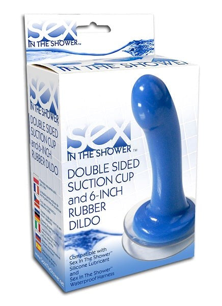 Sportsheets Sex in the Shower Double Sided Suction Cup and Dildo Hands Free - - Double Ender