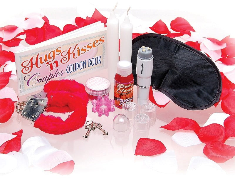 Pipedream Sex Therapy Adult Toys Kit For Lovers 9 Piece Couples Intimacy Set - - Sex Kits
