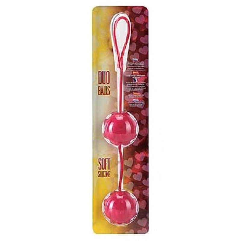 Seven Creations Soft Silicone Duo Balls Kegel Exerciser Sex Toy - - Love Eggs and Kegel Exercisers