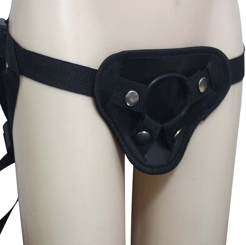 BDStyle Strap on Harness with Adjustable Straps and Padded Base - - Strap On Sextoys