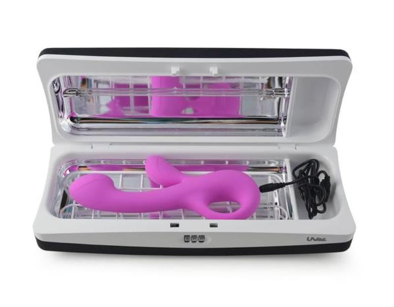 UVee Go Play Toy Cleaner Box UV C Sanitization Storage System - - Adult Toy Cleaner