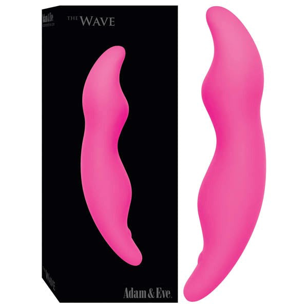 Adam & Eve The Wave Dual Ended Wave Design Vibrator - - Double Ender