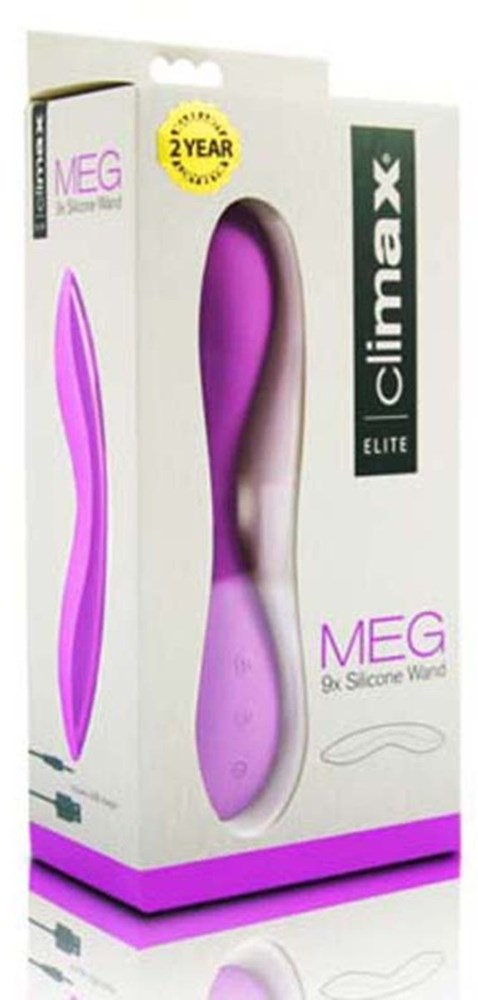 Topco Climax Elite Meg 9x Silicone G Spot Vibrator with 9 Functions - - Waterproof Vibrators