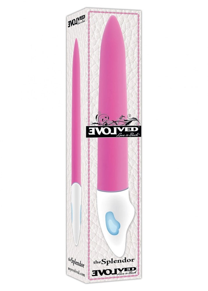 Evolved Enlighten The Splendor Clitoral Vibrator with Blue LED Controls - - Personal Massagers